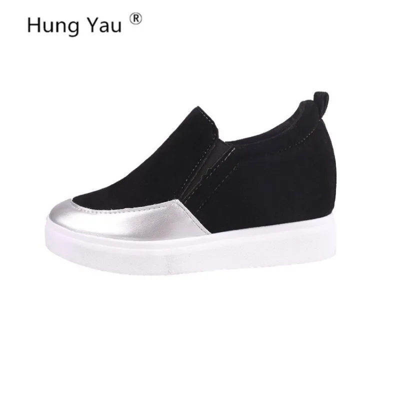 Лоферы без шнуровки женская повседневная обувь на плоской подошве удобная с