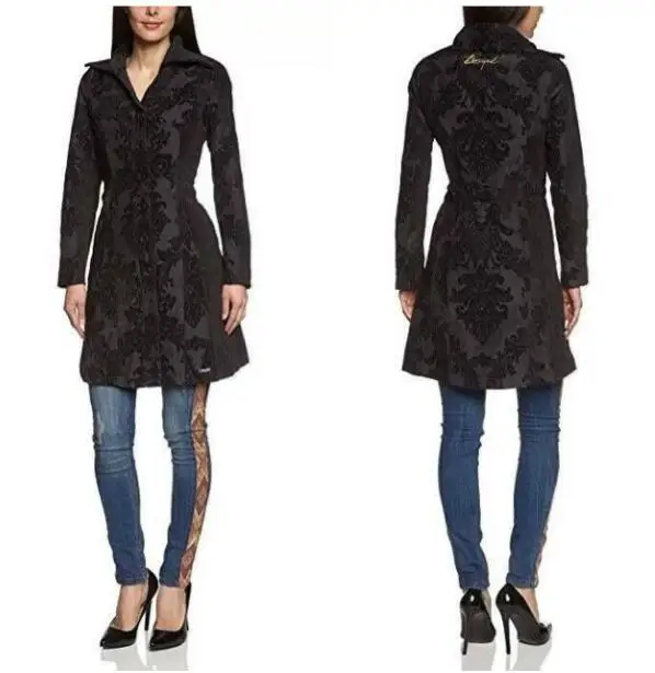 2 36 44 Испанский Deg ladies' модное тонкое пальто и пальто в - Цвет: 2 36 44