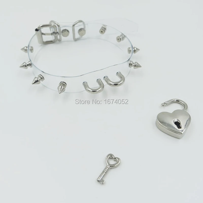 Лолита Харадзюку ручной работы прозрачный виниловый чокер 90s ПВХ воротник