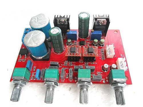

OP275 fever tone amplifier board With LF353 + LM317 + LM337 servo power supply Effect beyond NE5532