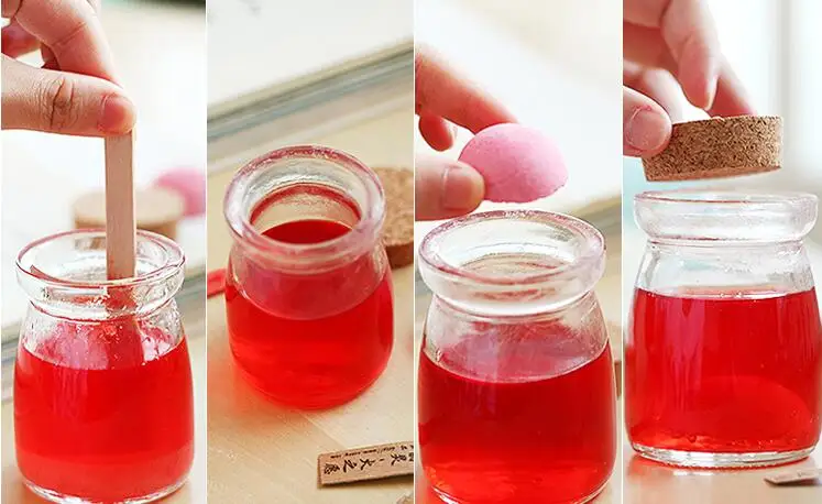 Новинка DIY хрустальные бутылочные баночки с пробкой, мини-контейнеры, бутылка, рождественский подарок, аксессуары для украшения дома