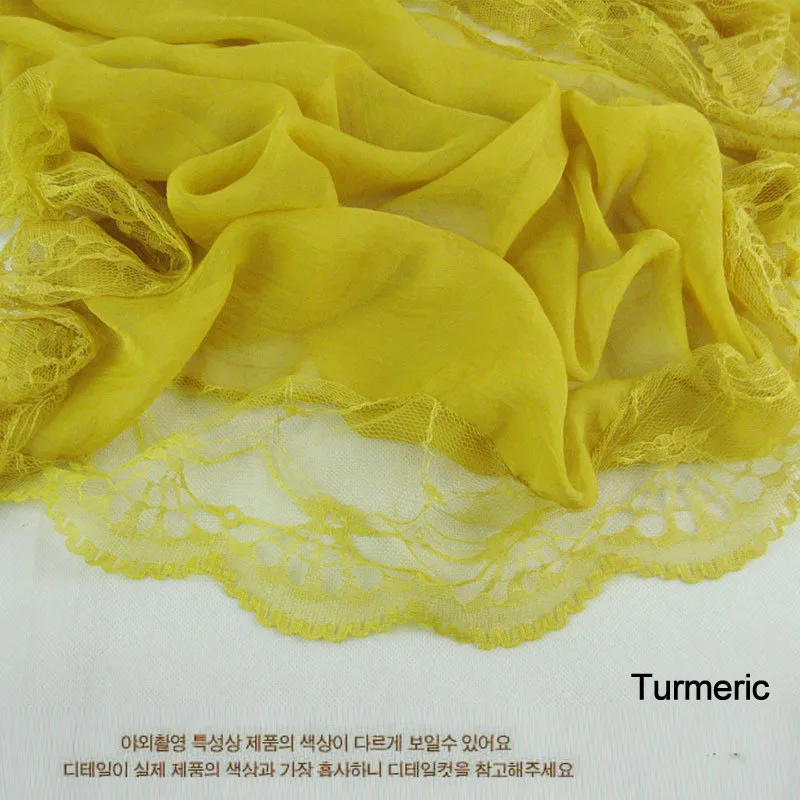 10 цветов оптовая продажа женские тонкие кружевные шарфы искусственный шелк