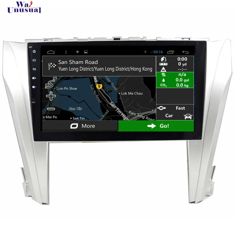 Wanuary 10 2 дюймов четырехъядерный 16G Android 6 0 GPS навигация для Toyota Camry 2015 с Bluetooth Wifi