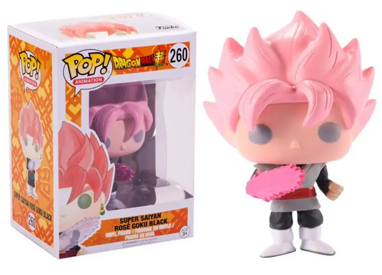 Box Funko Pop Amine Dragon Ball Сон Гоку фриеза фигурка Супер Saiyan Коллекционная модель детские игрушки - Цвет: Box