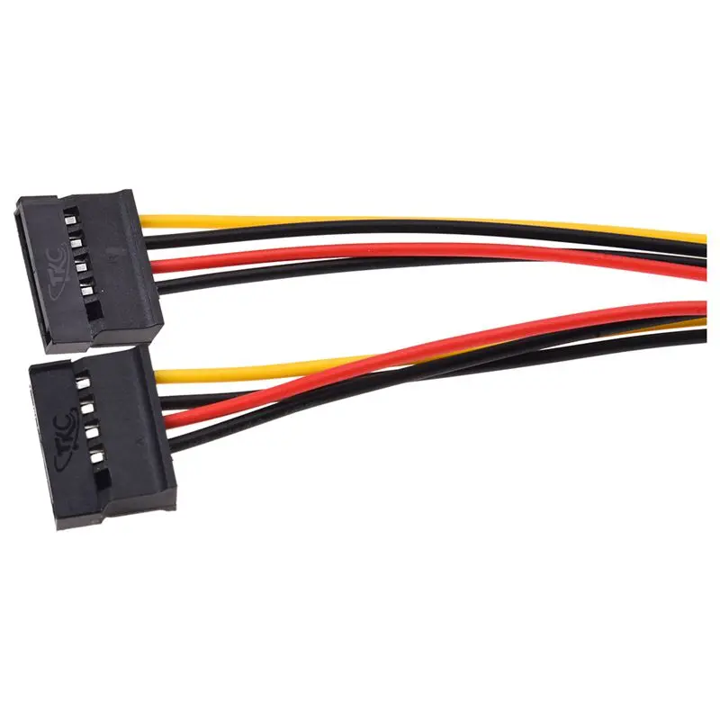 LP4 до 2 SATA Внутренний силовой сплиттер кабель (SATA адаптер 4 pin Molex 5 25 x