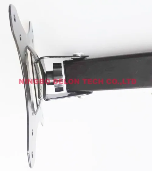 D-крепление lcd-123 25 кг 1"-30" 2" 2 руки складной выдвижной стальной жк плазменный Кронштейн для телевизора VESA 75x75 100x100 настенный держатель для ЖК-дисплея