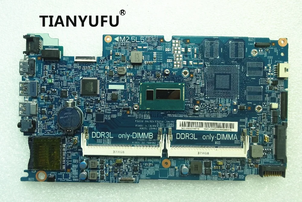 Новинка бесплатная доставка материнская плата для ноутбука DELL 7537 SR16Q i3 4010u 12311 1 CN