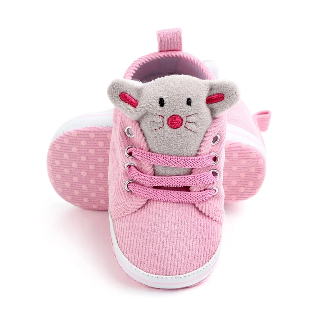 Детская обувь для новорожденных и маленьких девочек милая нескользящая малышей