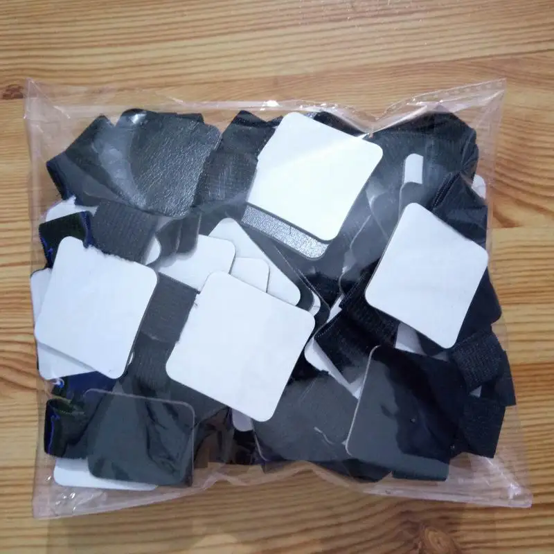 Черный самоклеящийся кожаный держатель для ручек клипсы карандаш эластичная