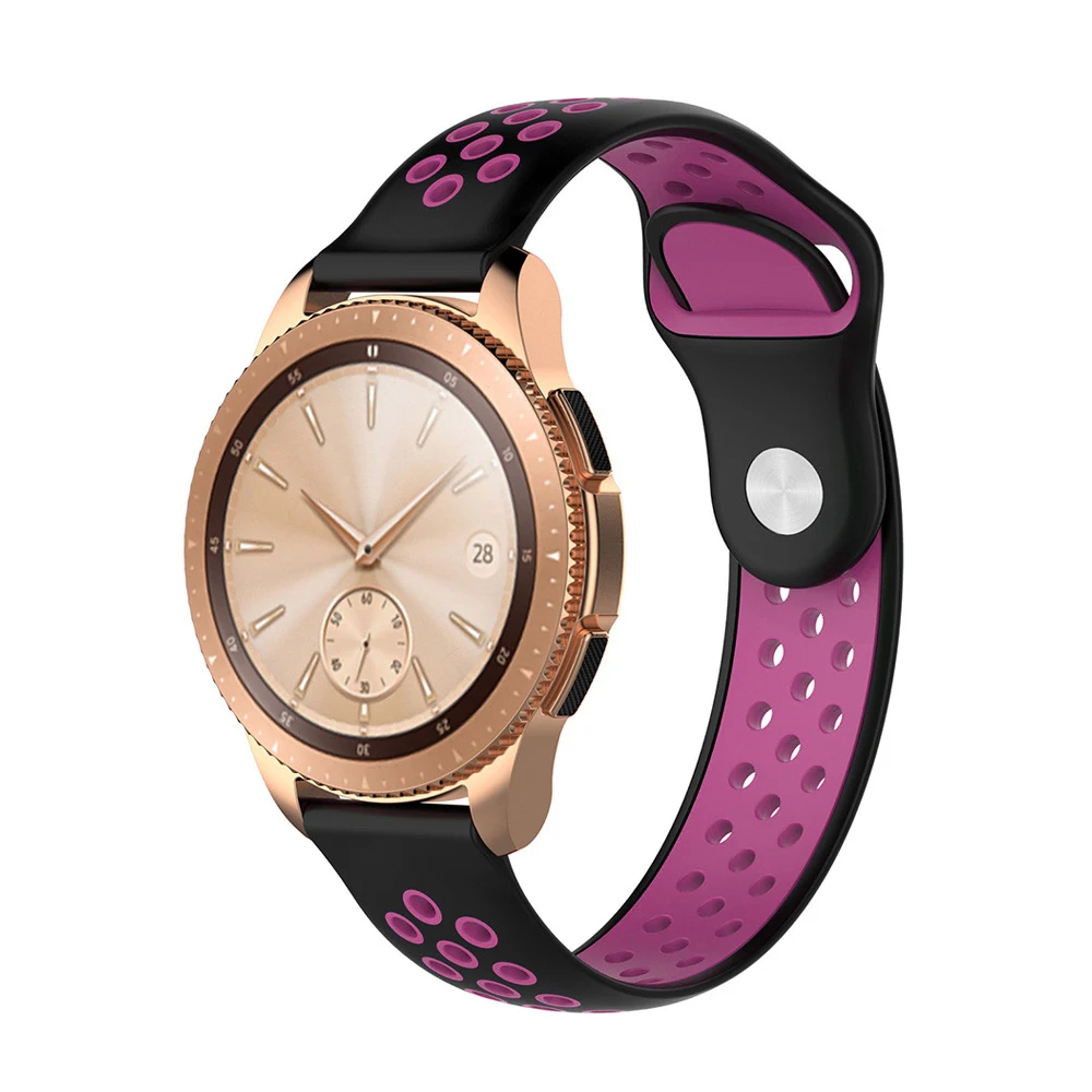 Силиконовый ремешок для Xiaomi Huami Amazfit Stratos 2 Pace Smart Watch Band 22 мм спортивный ремешок для samsung gear S3 huawei GT Active