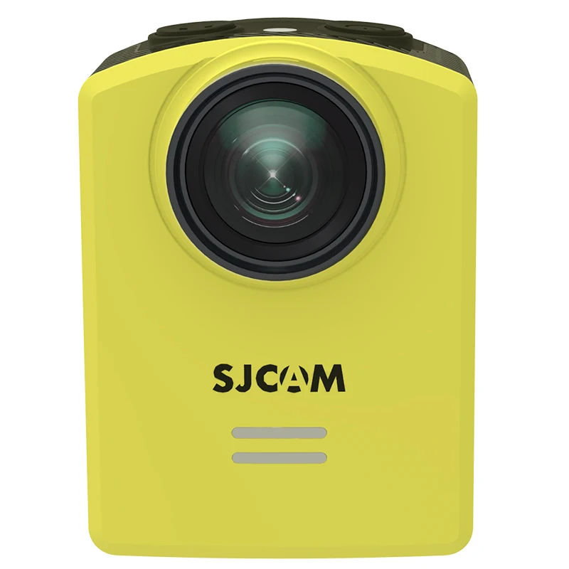 SJCAM M20 гироскоп мини Экшн шлем Спорт DV камера водонепроницаемый 4 к 24fps 2 к 30fps NTK96660 16MP с RAW формат - Цвет: Цвет: желтый