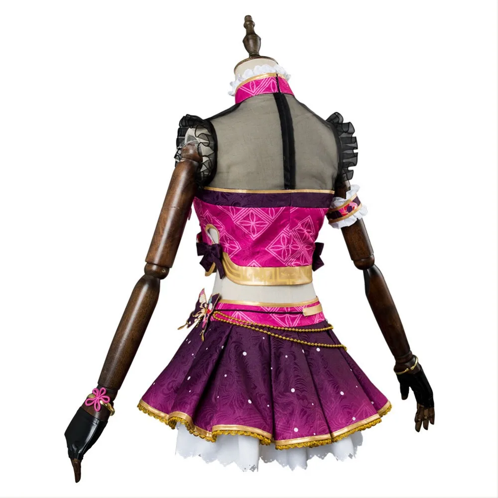 LoveLive Косплей Aqours Sakurauchi Riko костюм Китай платье полный комплект наряд Хэллоуин