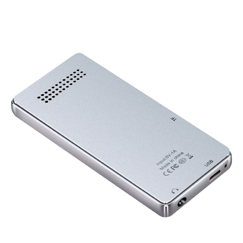 HiFi MP3 музыкальный плеер встроенный динамик 8G с будильником FM радио Электронная