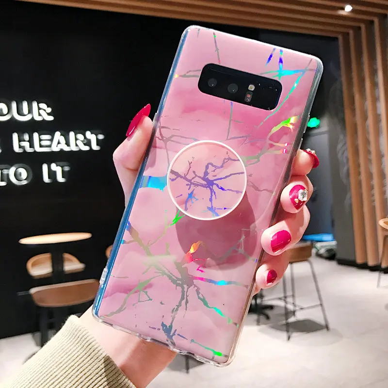 H.X.S для нового samsung мраморного лазерного dazzle цвета серии воздушный чехол с