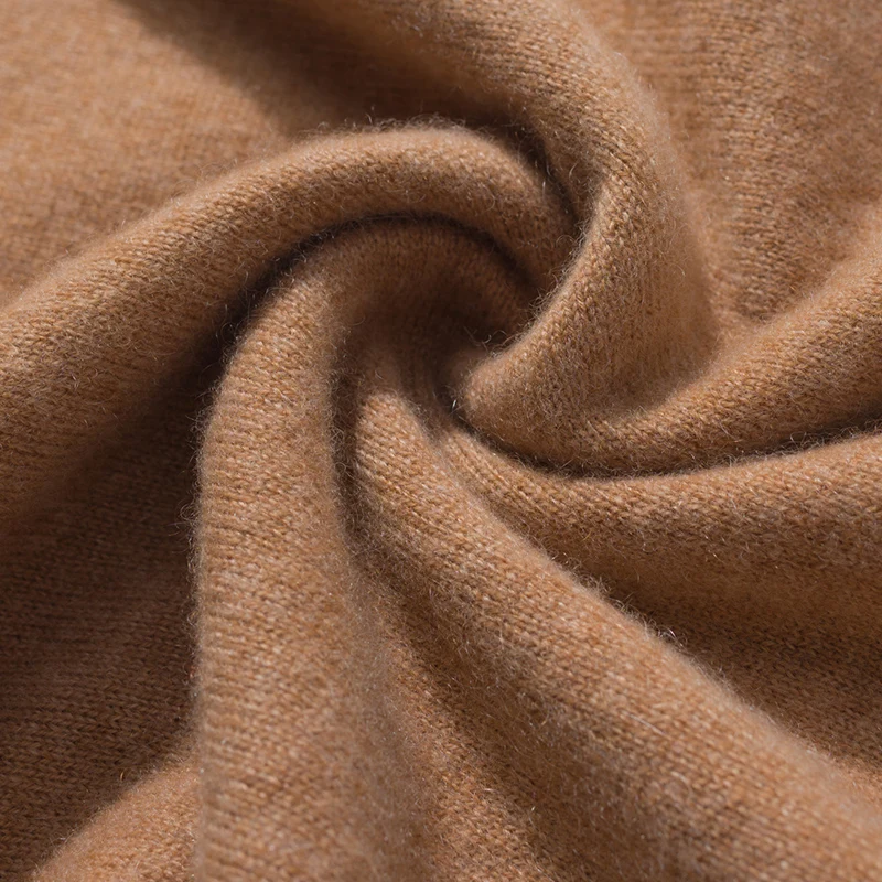 Autumn and winter high collar pure cashmere sweater solid color pullover fashion soft women's long-sleeved slim knitted | Женская