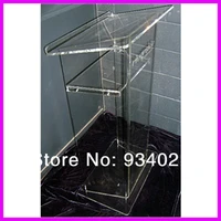 clear acrylic lectern stand