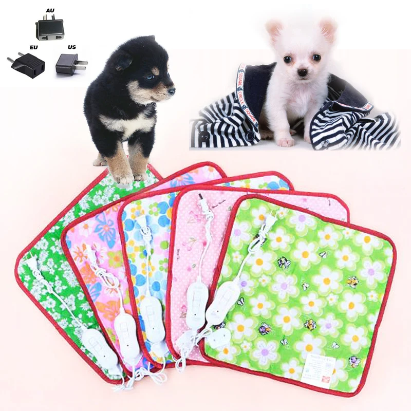 Hot Seller Colorful Pet Puppy Kitten Electric Heat Pad Two G
