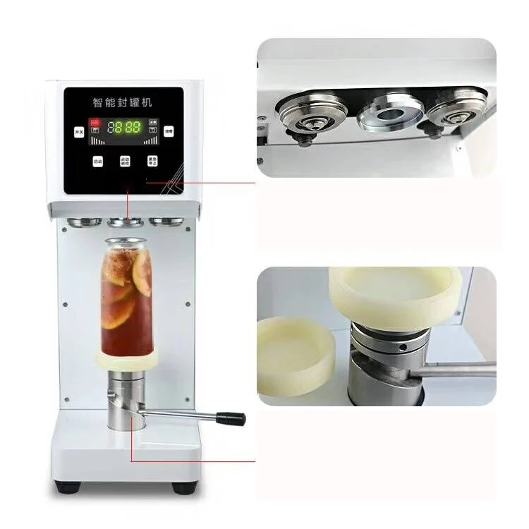 Can sealing machine with Smart panel 500ml 650ml bottle cup Beverage for milk tea coffee shop restaurant | Бытовая техника