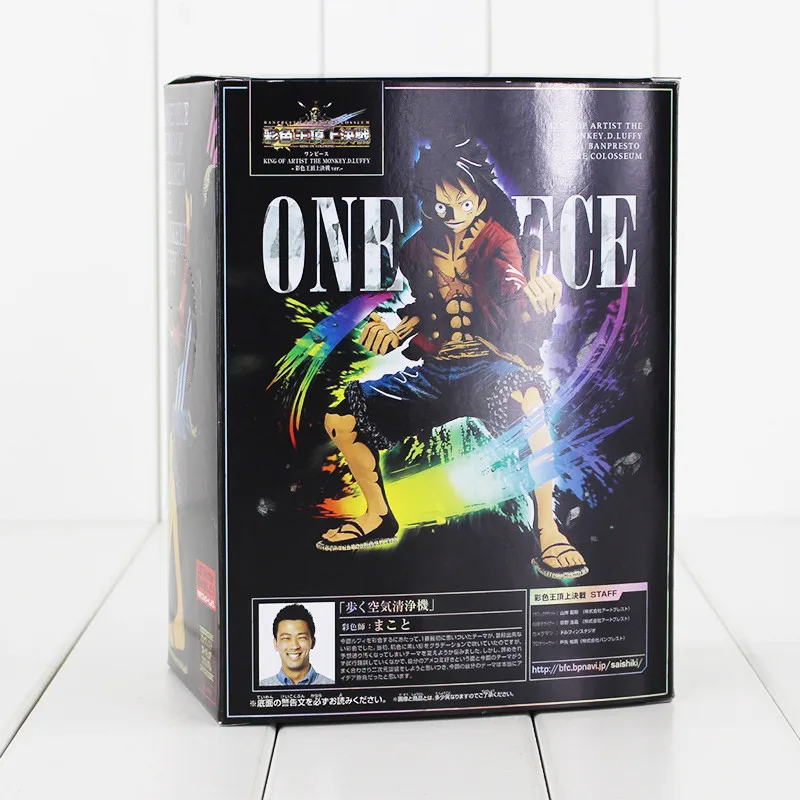 Banpresto фигурка Колизей-художница обезьяна Д. луффи фигурка ПВХ аниме одна деталь модель игрушки коллекции Рождественский подарок с коробкой