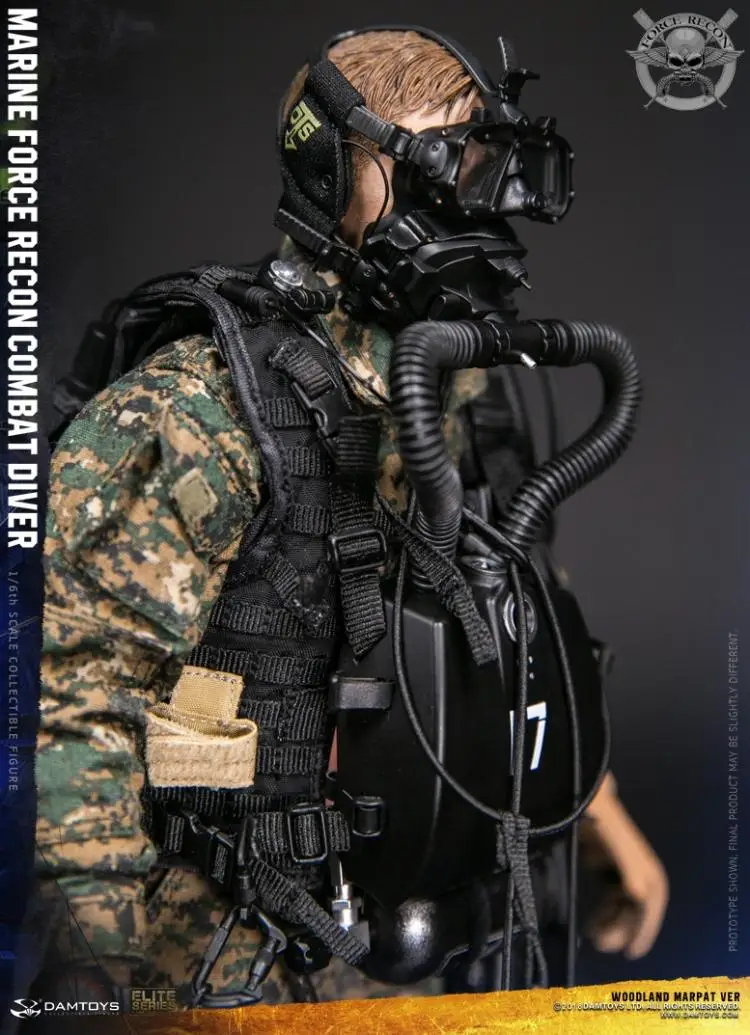 DAMTOYS плотина 78055 78056 морская пехота USMC армейская разведка боевые ныряльщики Коллекционная фигурка для подарка