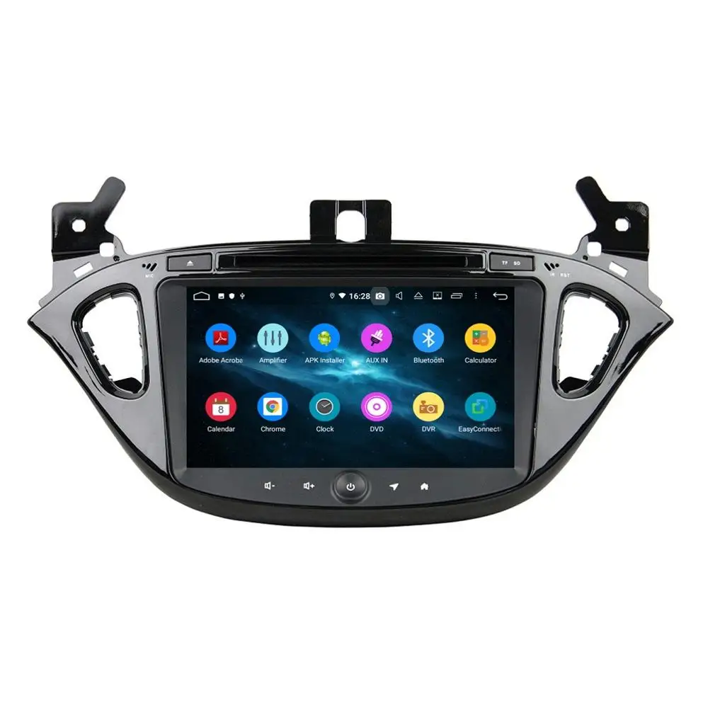 Автомобильный DVD плеер 4 Гб + 64 IPS PX6 8 дюймов Android 10 для Opel Corsa 2015 2016 стерео радио GPS