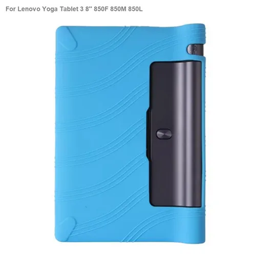 Yoga Tab3 850F Силиконовый чехол для lenovo Yoga Tablet 3 8,0 ''850F 850 M 850L резиновый чехол для lenovo Yoga Tab 2 830F 830L 830I Funda Case - Цвет: Yoga Tab3 850F
