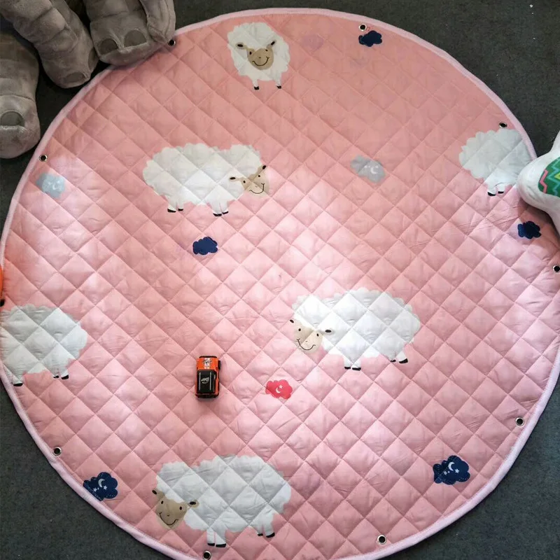 Новинка 2017 сумка для хранения игрушек детские игровые коврики диаметром 110 см