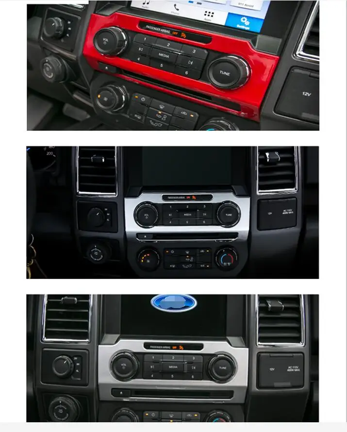 Аксессуары Lapetus для Ford F150 2015 2016 2017 2018 переключатели регулировки центрального