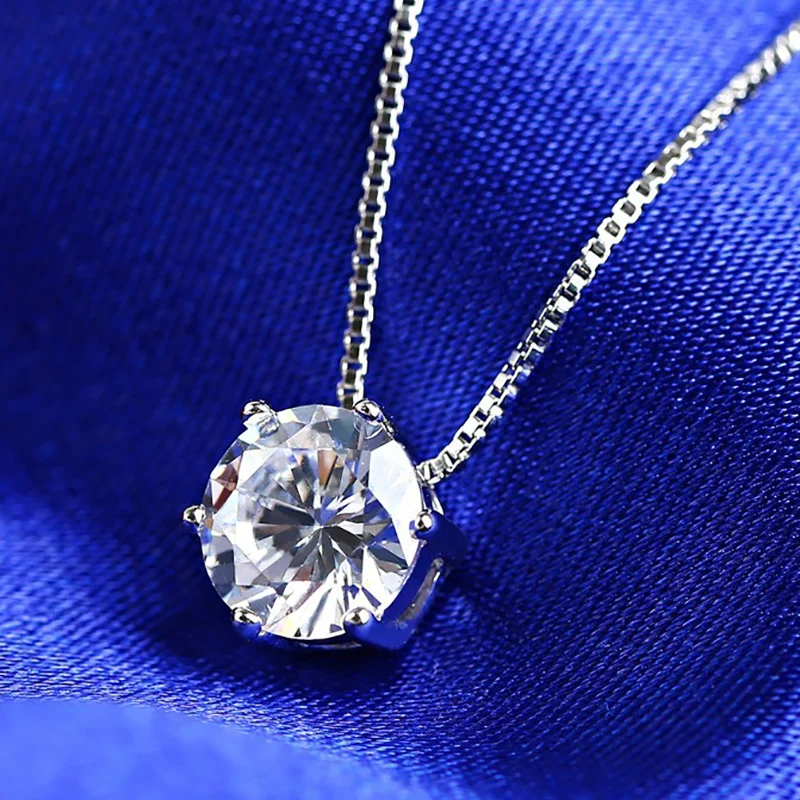

Fashion Six-claw necklaces single-drill pendant short clavicle Necklace