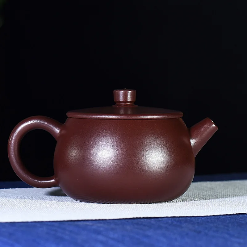 

Ore Teapot Famous Full Manual Teapot Tea Set Gift Originality Customized Purple And Zhu Mud Big Mouth A Bosom Friend Kettle