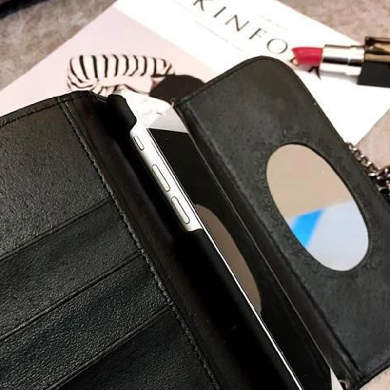 Кожаный чехол Наплечная Сумка для iPhone 6 6s plus 7 8 X задняя крышка-чехол телефона |
