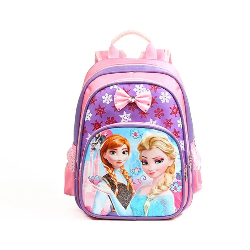 Школьные сумки для девочек новая Анна Эльза мультяшная Снежная королева рюкзак