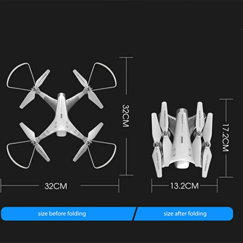 Syma Z3 RC Дрон складной FPV Квадрокоптер с HD Wifi камерой в режиме реального времени