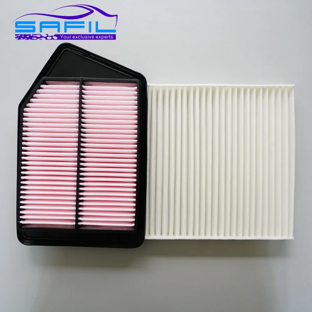 Салонный фильтр + воздушный для 2013 Honda Accord 9 2.4L oem:17220 5A2 A00 80292 SDG W01|air cabin filter|accord