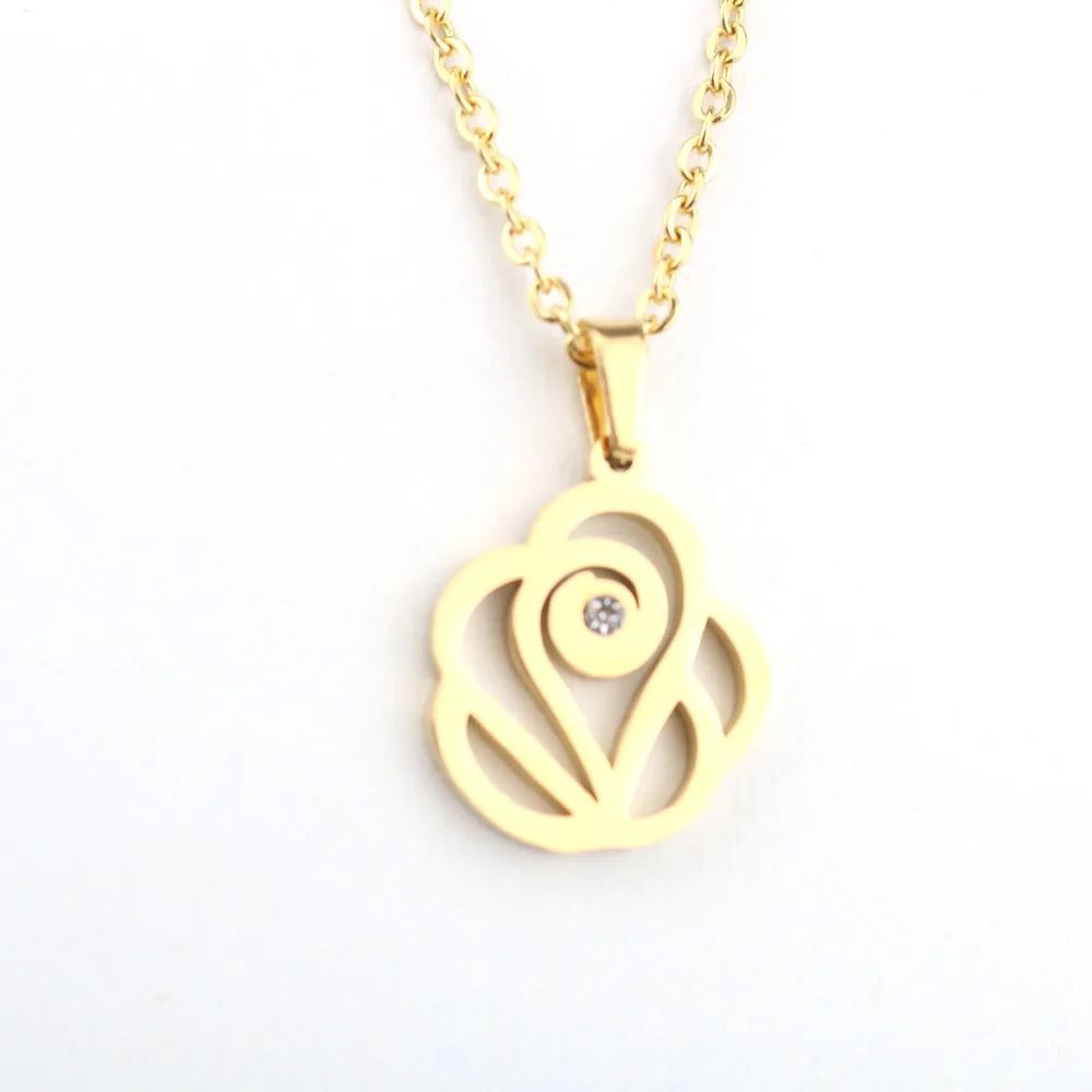 Fulaijewelry Ювелирные наборы палку Камень Золото Цвет Нержавеющая сталь высокое