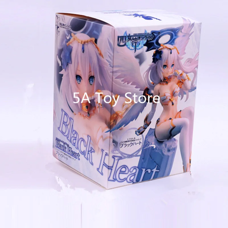 Noire Hyperdimension Neptunia Black Heart Масштаб Окрашенные Японские Аниме лазерные Фигурки