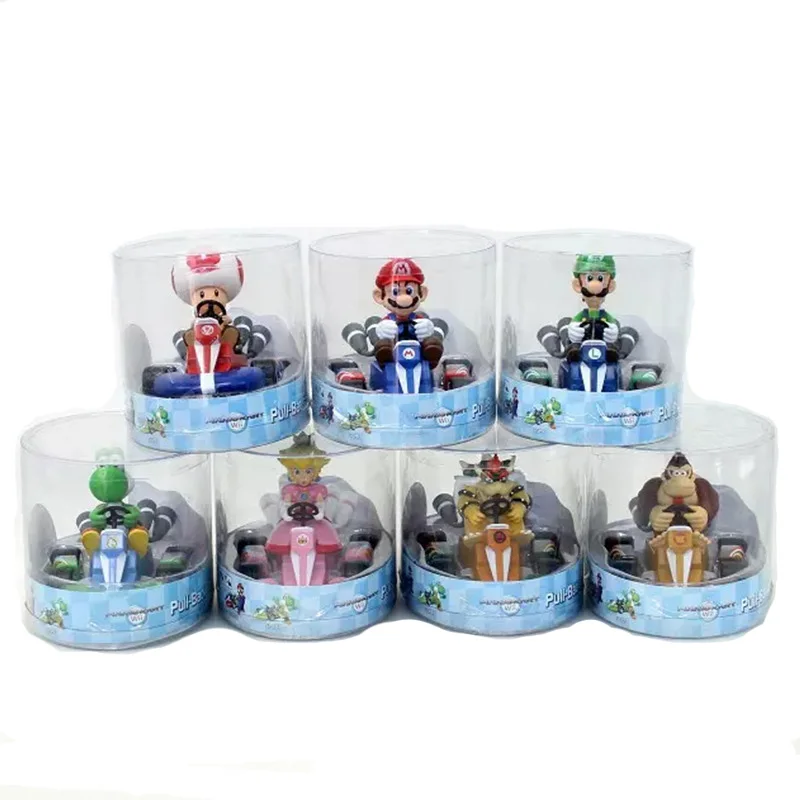 7 стилей Super Mario Bros. Экшн фигурки для игры в Марио игрушки детей|Игровые и