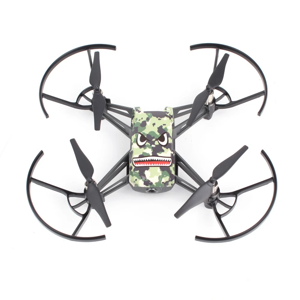 3 шт. крутой ПВХ мультяшный стикер s для DJI Tello Drone наклейки на тело цветные кожаные