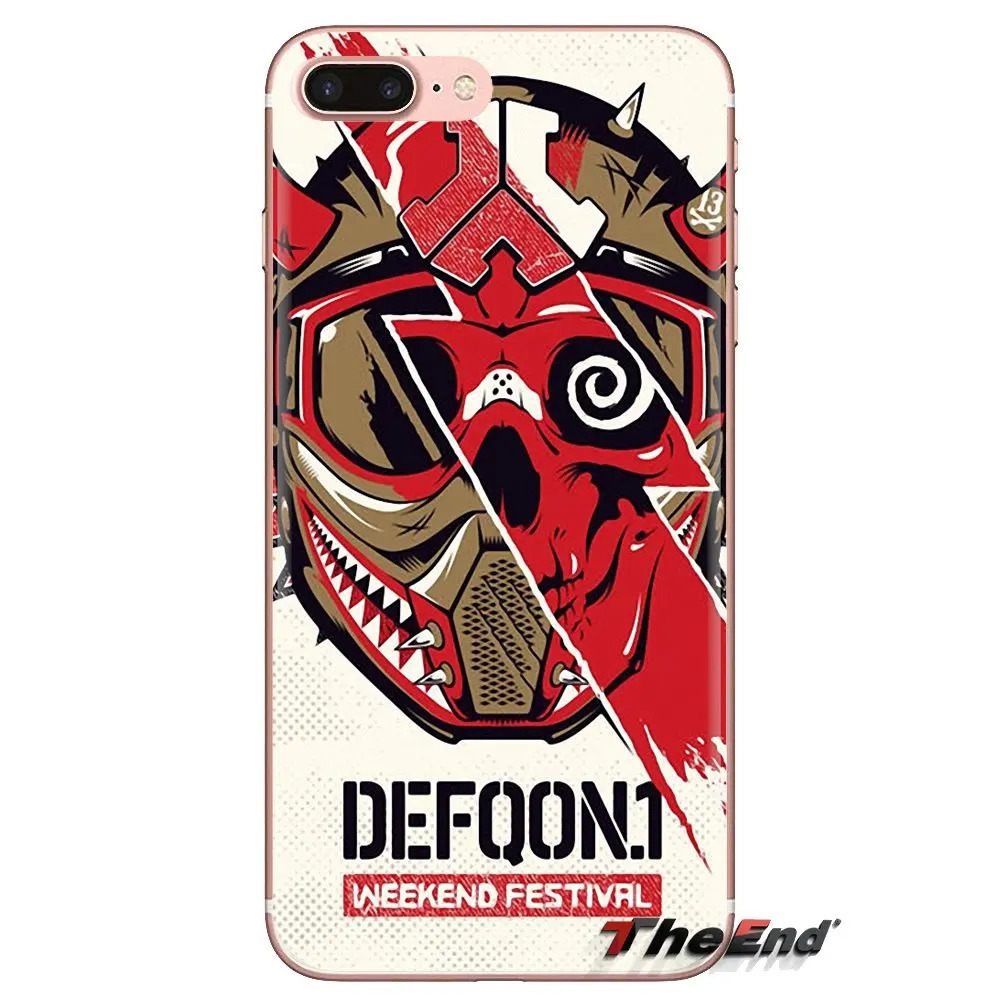 Transparent Soft Shell Covers defqon 1 For Samsung Galaxy J1 J2 J3 J4 J5 J6 J7 J8 Plus 2018 Prime 2015 2016 2017 |