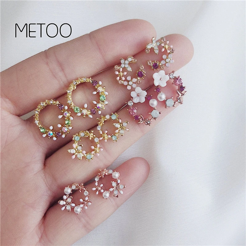 METOO Летний стиль пляжные каникулы Подсолнух маргаритки Преувеличенные стильные