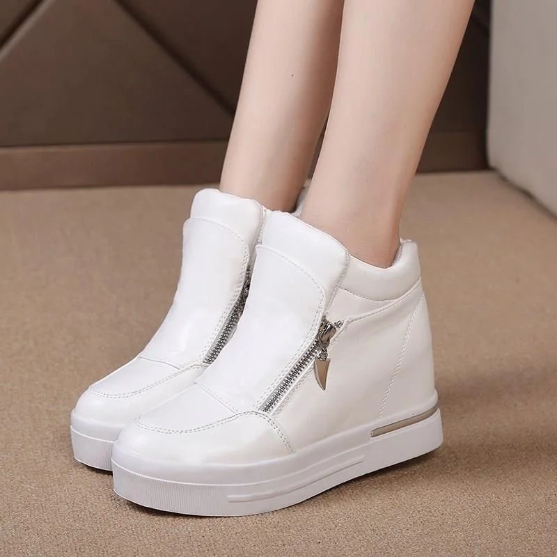 Кроссовки женские на платформе повседневная обувь для отдыха толстой подошве