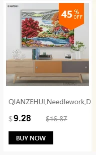 QIANZEHUI, Рукоделие, сделай сам, Весенняя королева, наборы для вышивания крестиком, наборы для вышивания крестиком, настенная домашняя Декорация