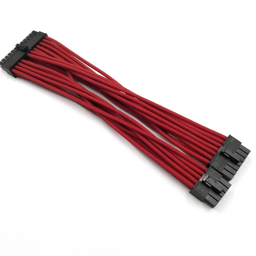 WinKool индивидуально ATX 10 + 14 Pin штекер к 24Pin втулка кабель для Corsair модульный PSU RM 650 750