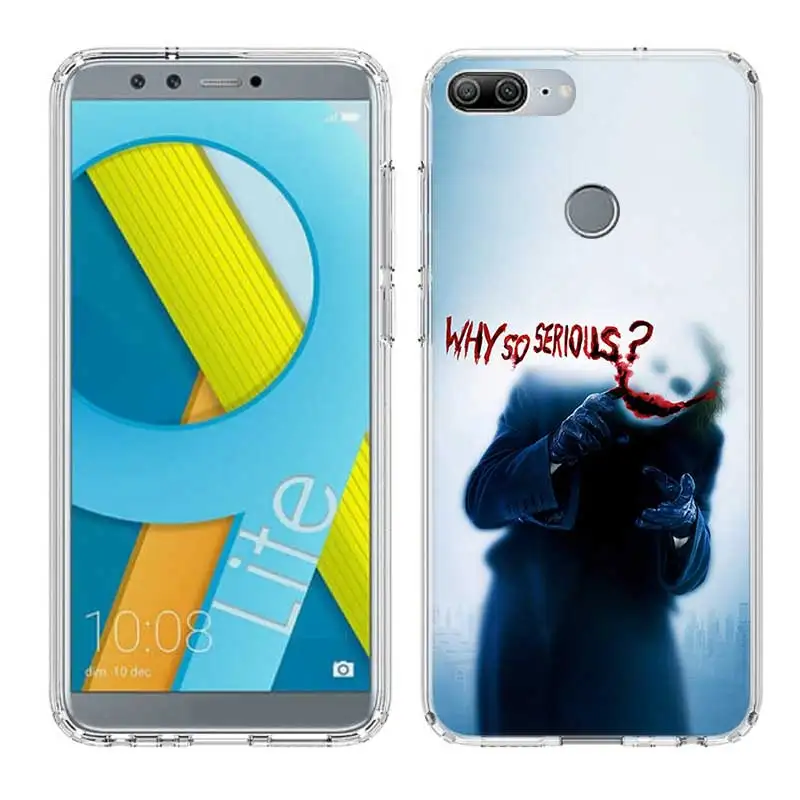 NO.8 Клоун Джокер Fundas силиконовый чехол для телефона для huawei Honor 20 Pro 10 9 lite 8X 8A 20i 8C 8S V20 Y5 Y6 Y7 Y9 крышка - Цвет: NO.8