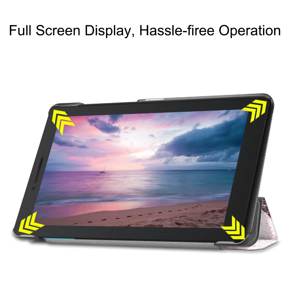 Для lenovo Tab E8 8 0 ''TB-8304 Флип кожаный чехол для дюймов TB-8304F задняя подставка Coque +
