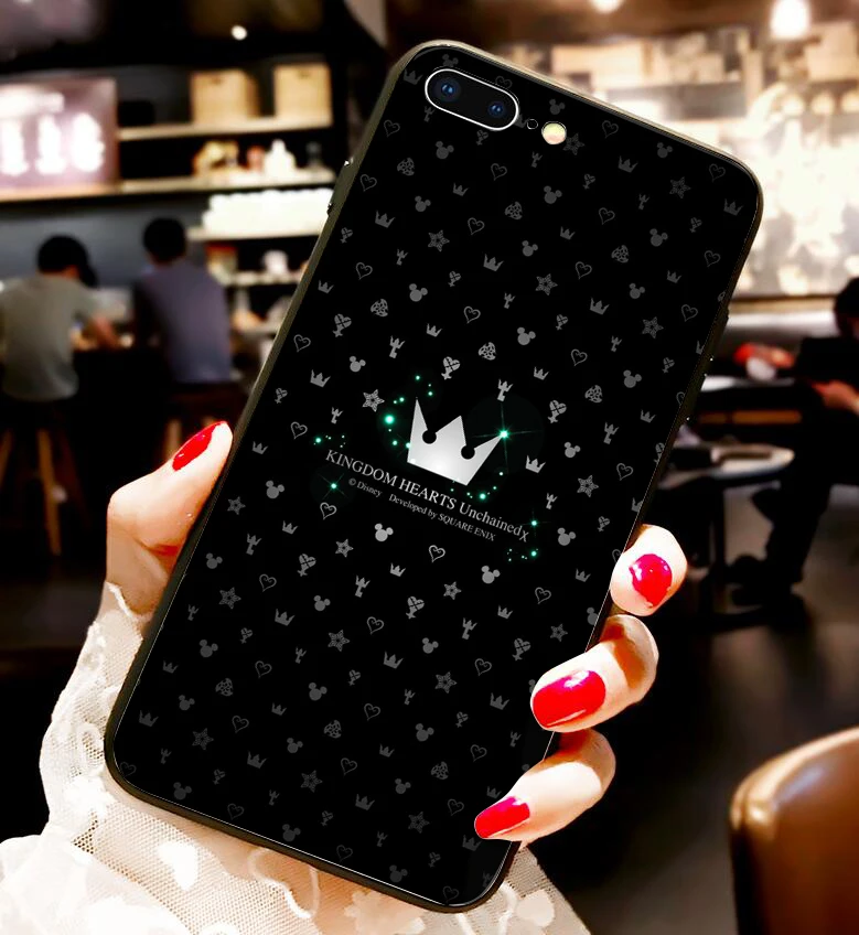 Kingdom hearts цветной Мягкий Силиконовый Футляр для телефона Fundas для iPhone 6 6Plus 7 7Plus 8 8Plus X XS Max