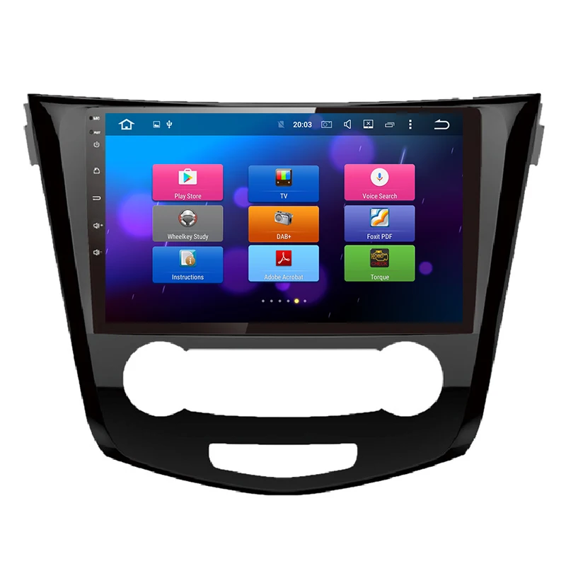 Lenvio 4 Гб + 32 ГБ Android 9 0 автомобильный DVD мультимедийный плеер для Nissan Qashqai X Trail 2014 2015