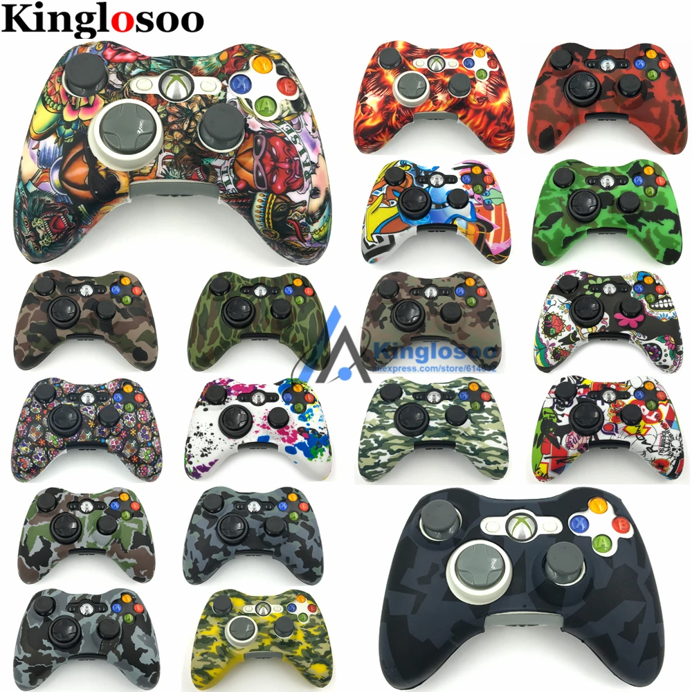 Заказной силиконовый гелевый мягкий резиновый защитный чехол для Xbox 360 игровой контроллер