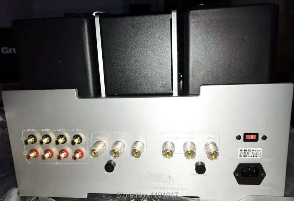 YAQIN Топ MS-650B 845 ламповый усилитель HIFI EXQUIS сигнальный усилитель класса A 12AT7 12AU7 с пультом дистанционного управления
