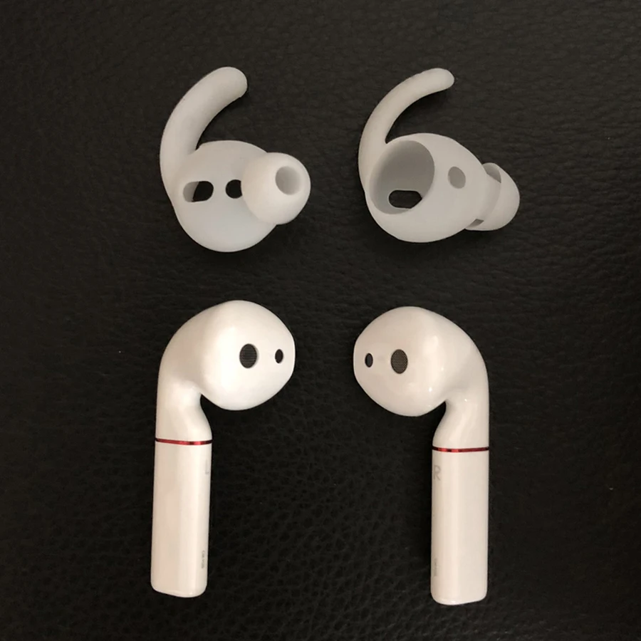 Для AirPods силиконовый чехол для наушников чехол+ Заушник Для Хранения Чехол для huawei FreeBuds2 наушники накладки для Honor FlyPods